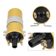 Standard 12v Sports Ignition Coil Gold Replaces DLB105 ACU105 Universal