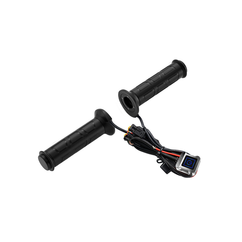 22Mm Motorcycle Electric Heated Hand Grips, Adjustable Warm Handlebar Grip 123643768509