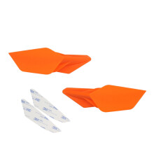 (Blue) 8-Color GP Fixed Wind Wing - Compatible with Honda, Suzuki, Yamaha, Kawasaki, BMW - Motorcycle Accessories
