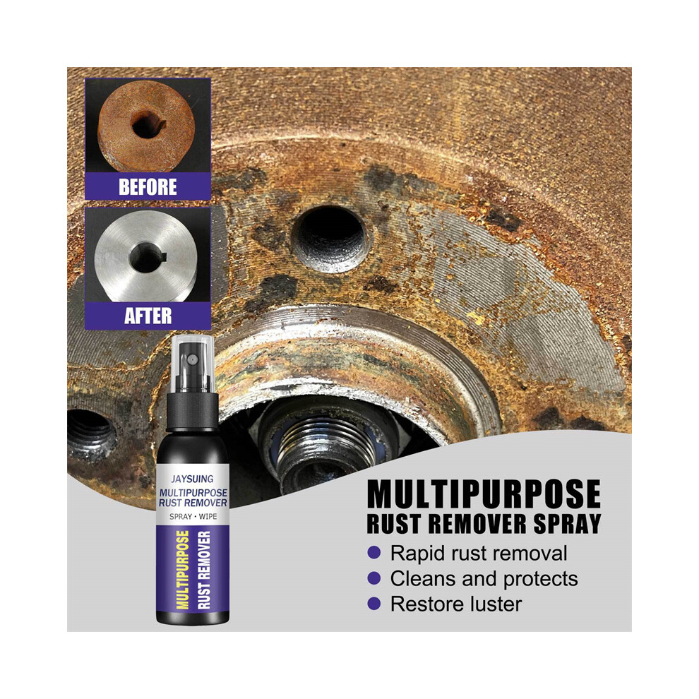 50Ml Iron Powder Car Rust Remover Spray - Multipurpose Cleaning Solution 123643758227