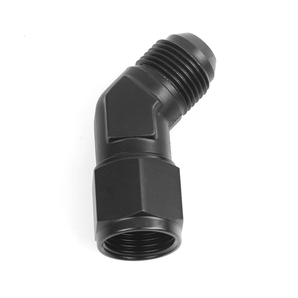(45?? AN4) Universal Female to Male Flare 45/90 Degree Elbow Swivel Fitting Adapter