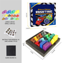 (B) Rush Traffic Jams Logic Hour Game Strategy Skill Puzzle Kid Educational Toy Gift