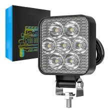 2.5Inch 7LED Work Light Bar Flood Spot Pods Offroad Fog Driving ATV Truck Lamp