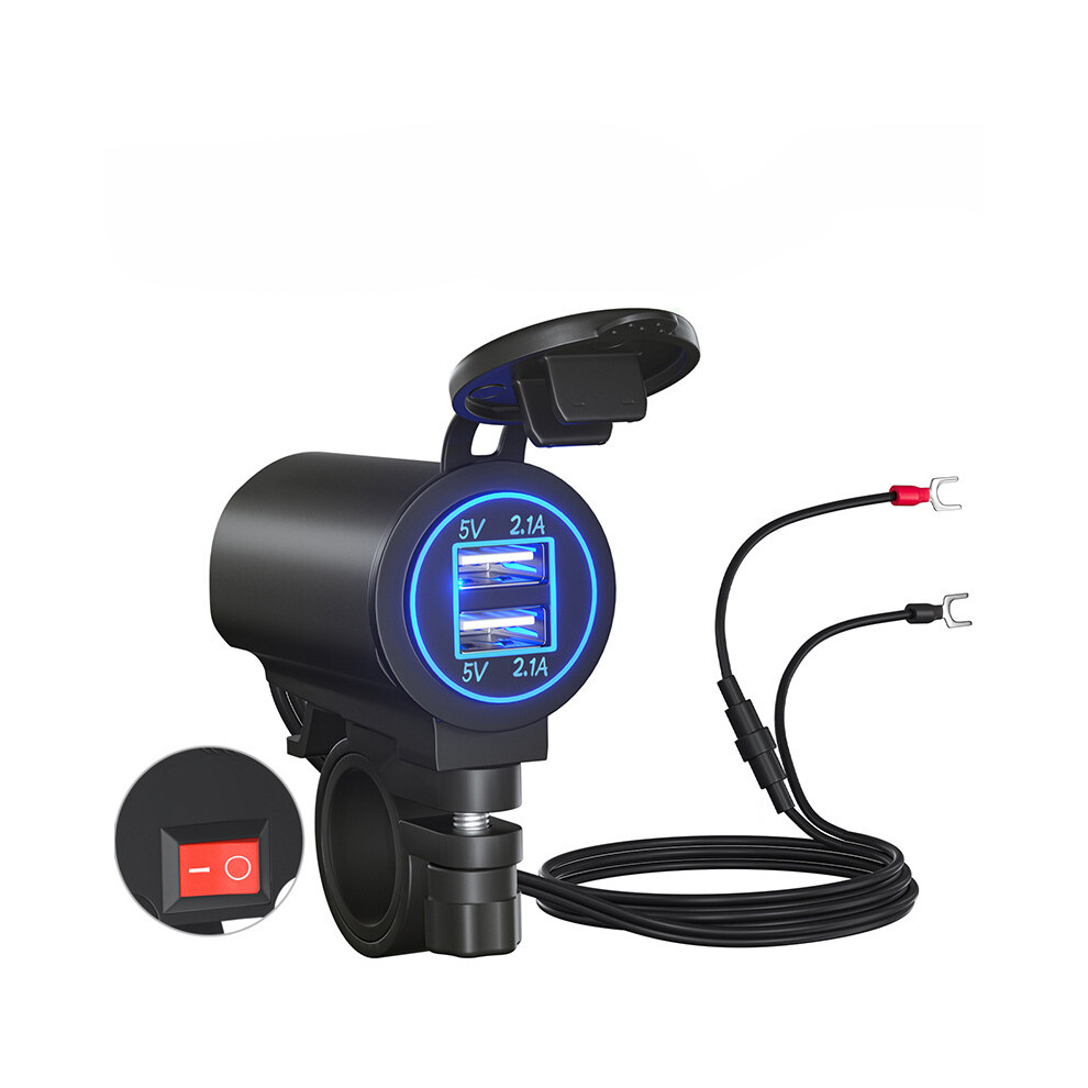 Dual Usb Fast Charger Socket Power Outlet Adapter For Car Motorcycle Boat 110691674074