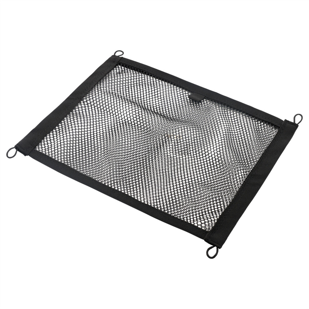 Universal Car Rear Trunk Organizer Net, Envelope Style Cargo Storage With Hook 123643768837