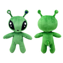 34CM Soft Toy Green Alien Plush Stuffed Cute Animal Toys Gifts for Children
