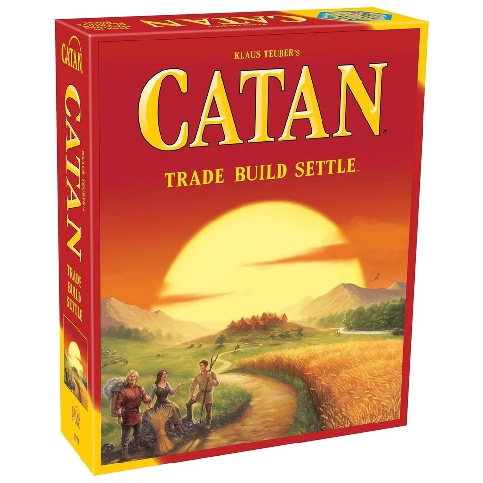 (Catan Basic Edition) Catan 5-6 Player Extension & Seafarers Board Game Expansion Red 113121625660