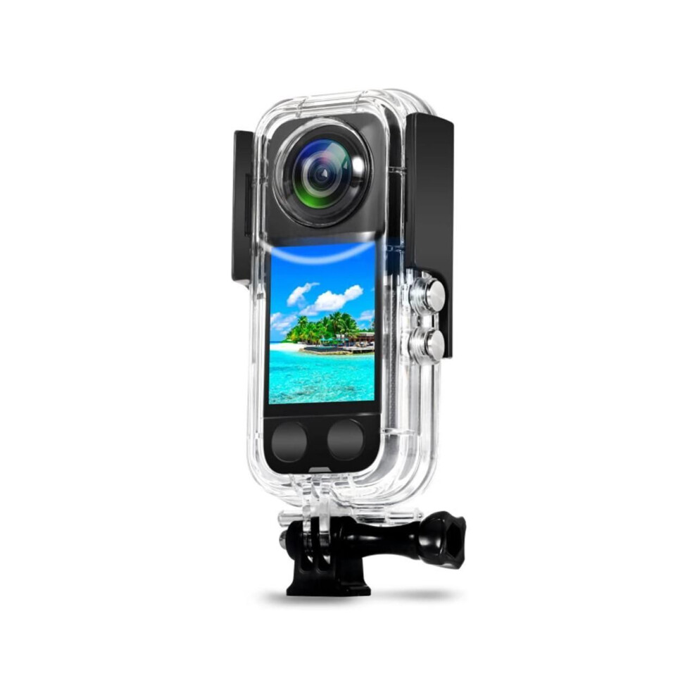 Waterproof Case For Insta 360 One X3 Action Camera, Underwater Diving Protective Housing 40M With Bracket Accessories 609808380248
