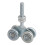 Barn door hanging roller compatible with heavy duty sliding track system 2