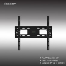 LEADZM TMW400 32-65" Flat Tilting TV Wall Mount with Spirit Level