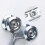 Barn door hanging roller compatible with heavy duty sliding track system 4