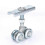 Barn door hanging roller compatible with heavy duty sliding track system 5