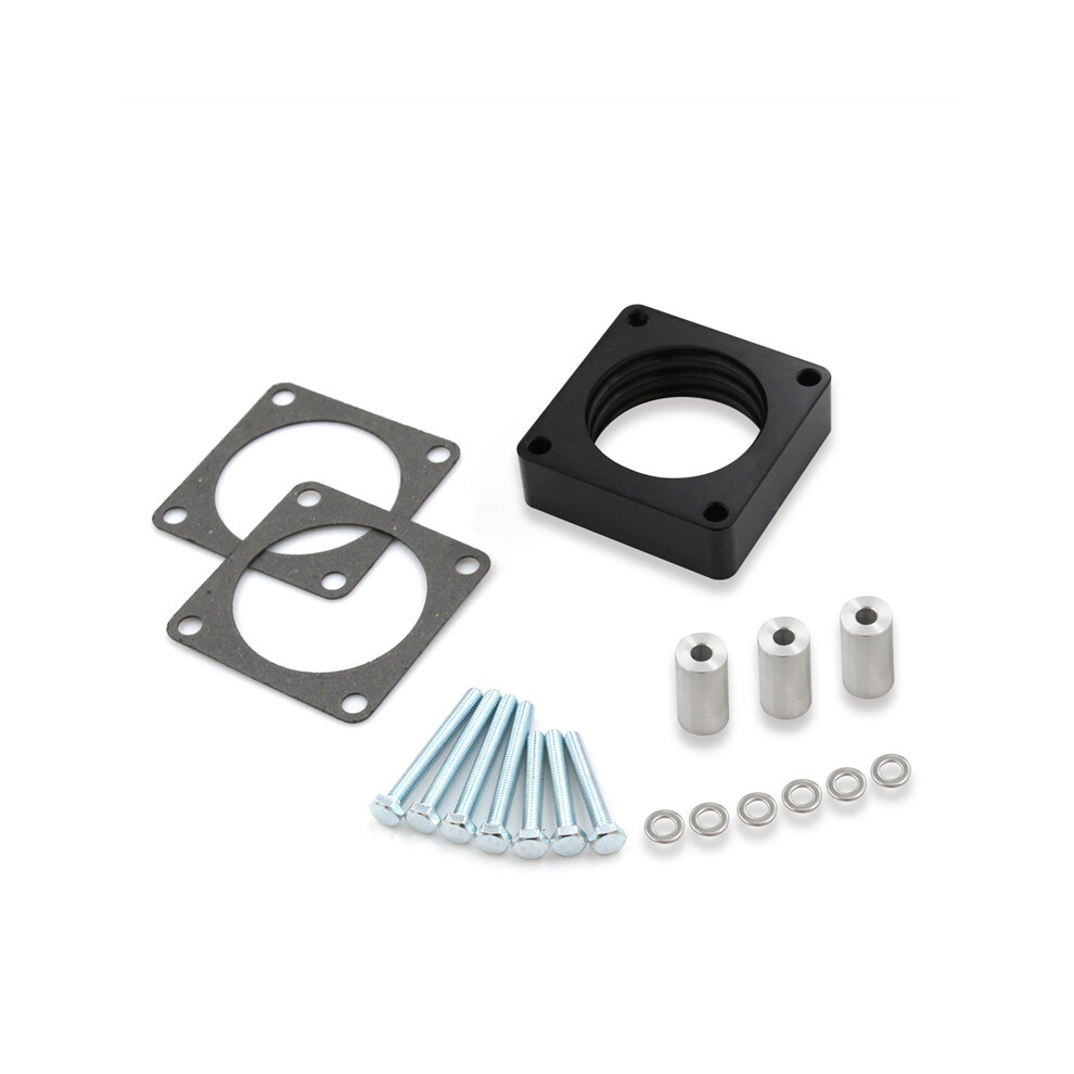 (Black) Throttle Body Spacer Set For Jeep Wrangler Tj 2.5L 4.0L 1987-2004 Yj Xj Wj Black 113121867732
