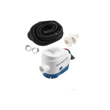 12V 1100GPH Automatic Submersible Bilge Pump with Float Switch for Boats & Pools