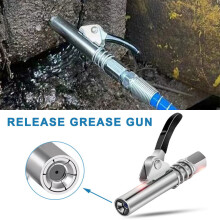 Grease Gun Coupler Replacement Grease Coupler Heavy-Duty Quick Release