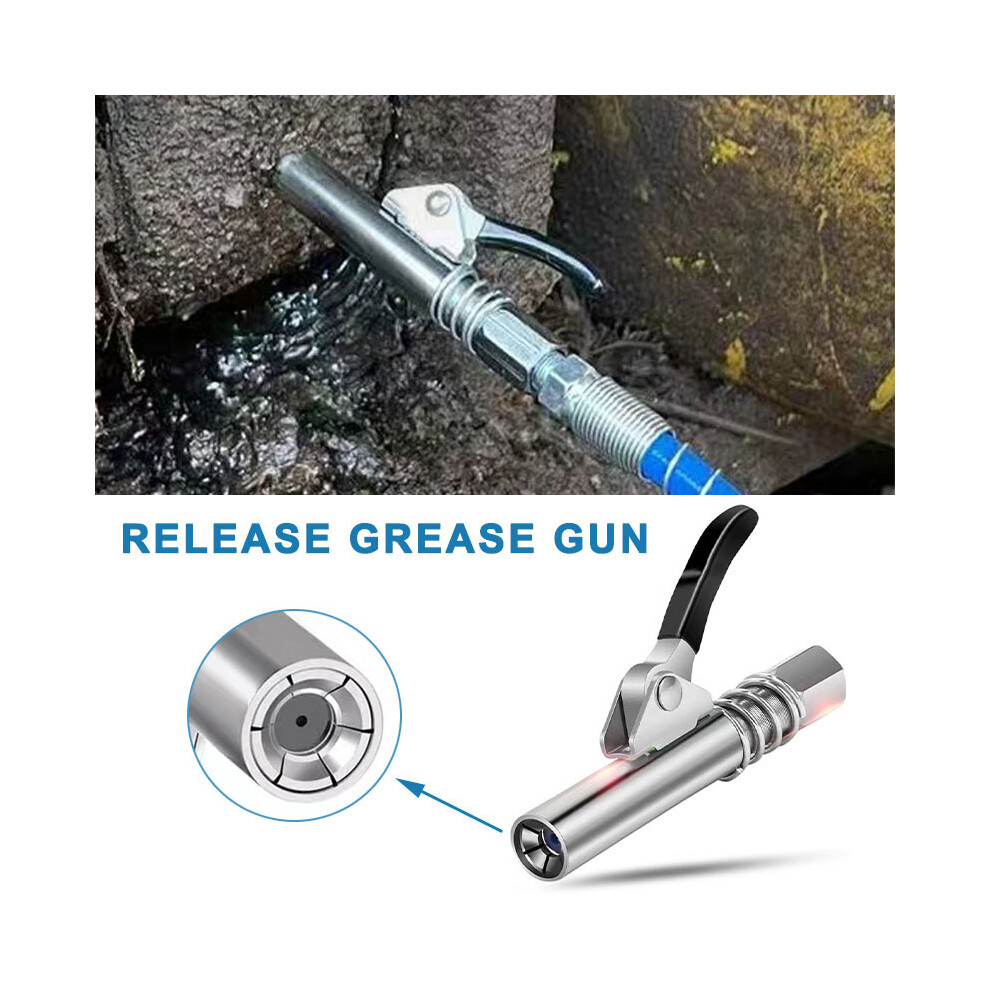 Heavy-Duty Quick-Release Grease Gun Coupler Replacement 123643759057