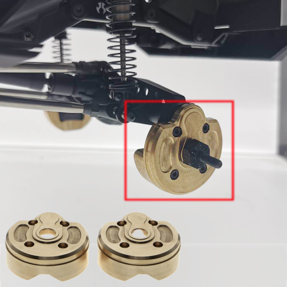 Brass Portal Steering Knuckle Cup Housing For 1/10 Axial Scx10 Iii Rc Crawler Car 110691694614