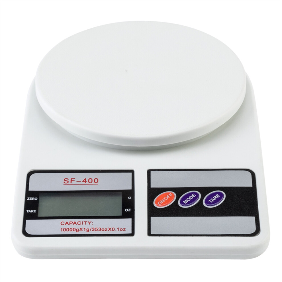 Sf-400 10Kg / 1G Kitchen Mail Lcd Digital Scale White 110691706683