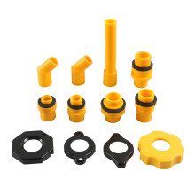 (Black) Spill Free Radiator Coolant Funnel Kit Refill Tool Automotive Antifreeze Bleeder