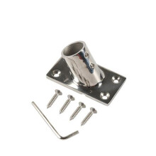 Boat Hand Rail Fittings 60 Degree 1PCS Round Base 316 Grade Stainless Steel