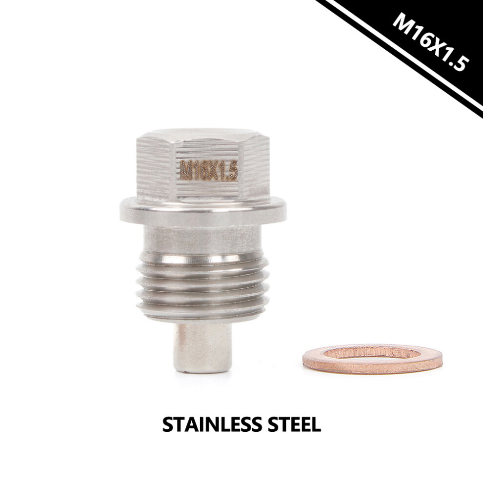 (M16*1.5) Magnetic Oil Drain Plug-Compatible With Toyota Engine And Transmission K-Motor 110691682369