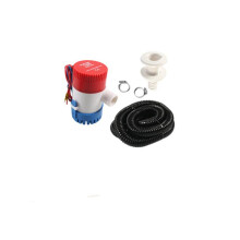 1100GPH 12V Electric Bilge Pump For Boat Marine Submersible Sump Water Transfer