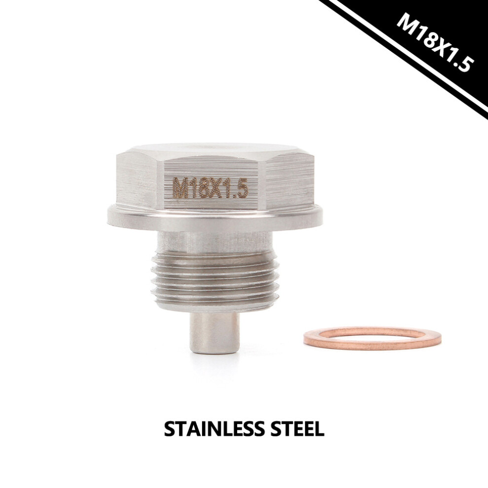 (M18*1.5) Magnetic Oil Drain Plug-Compatible With Toyota Engine And Transmission K-Motor 110691682376