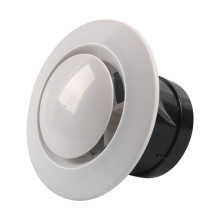 ABS Adjustable Round Vent Exhaust Duct Fan Outlet Suitable For Automobile
