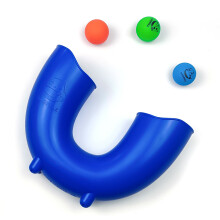 (Navy Blue) Stuff Juggling Set Exciting Skill Game Toy Fun Toss and Catch Ball Game Teen
