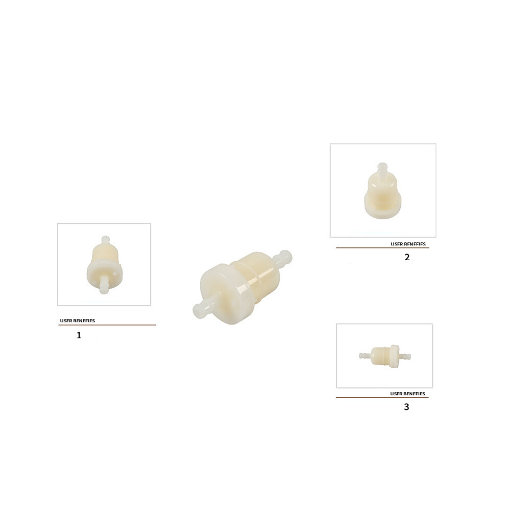 Marine Outboard Gasoline Fuel Filter Oe: 8M0157133 For Mercury Engines White 413590931645
