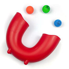 (Terracotta) Stuff Juggling Set Exciting Skill Game Toy Fun Toss and Catch Ball Game Teen