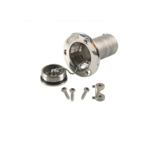New 1-1/2" (38mm) Marine Deck Filler, Stainless Steel, Yacht Hardware