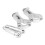 Hand guard compatible with motorcycle 22mm fat clamp mounting kit 5