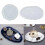 Hmwy-Silicone Coaster Mould Resin Casting Tray  Agate Epoxy Diy Craft Mold 1