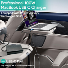 USB Type-C Laptop Car Charger Power Adapter for Lenovo MacBookProAir