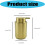 Distributeur de liquide en acier inoxydable, bouteille-Argent 5