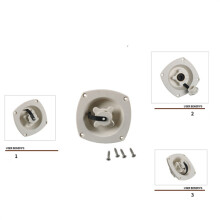 For RV Water Fill Tank Lid RV Water Fill Tank Lid Swivel Check Valve with Lid