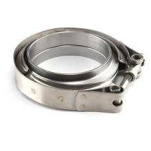 2.5'' Quick Release Clamp 304 Stainless Male/Female Flange For Exhaust