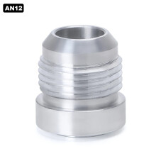 (AN12) Top Quality Aluminum AN4 6 8 10 12 Straight Male Weld Fitting Adapter