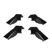4PCS RV Rain Gutter Spouts, Left & Right, for Camper Roof, Motorhome, Trailer