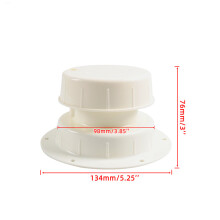 2PCS RV Plumbing Vent Cap Trailer Camper Roof Sewer Vent Kit For 1 To 2 3/8'' Pipe
