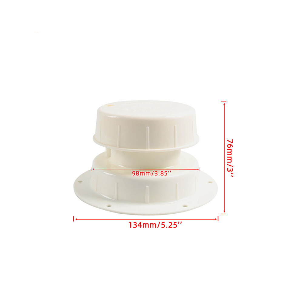 2Pcs Rv Plumbing Vent Cap Trailer Camper Roof Sewer Vent Kit For 1 To 2 3/8'' Pipe 110691675880