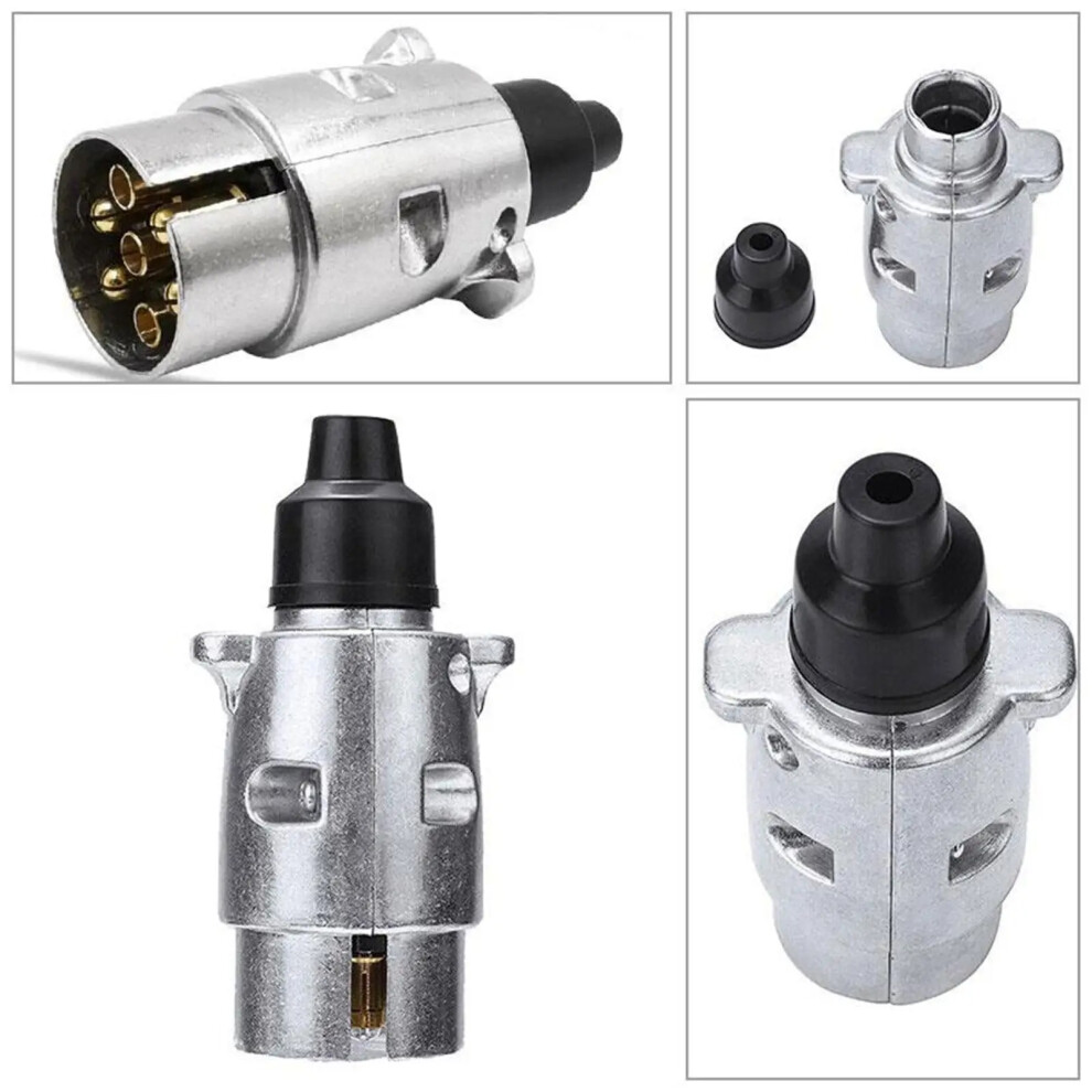 7-Pin Trailer Truck Towing Connector, 12V Automobile Plug, Eu Standard 123643777020