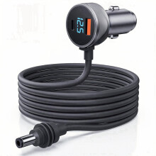 (5M) 3 IN 1 DC Output Cable for Starlink Mini Compatible for Car Cigarette Lighter