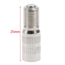 (25mm) 1PC Scooter Air Valve Extension Adapter for Inflatable Tires - Nozzle Replacement Part