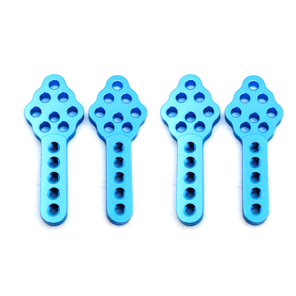 (Blue) Shock Absorber Adjustment Height Angle Bracket For 1:10 Axial Scx10 90046 90047 Rc Car Blue 110691695277