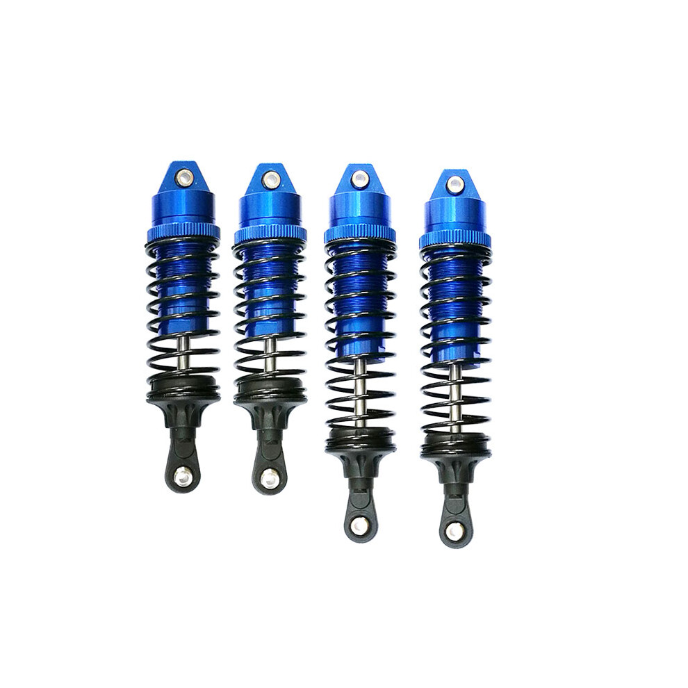 (Blue) Metal Front Rear Shock Absorber Damper Springs For 1/10 Traxxas Slash 4X4 Rc Car Blue 110691695239