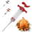 Jeringa inyectora de adobo de acero inoxidable (2 unidades) 1