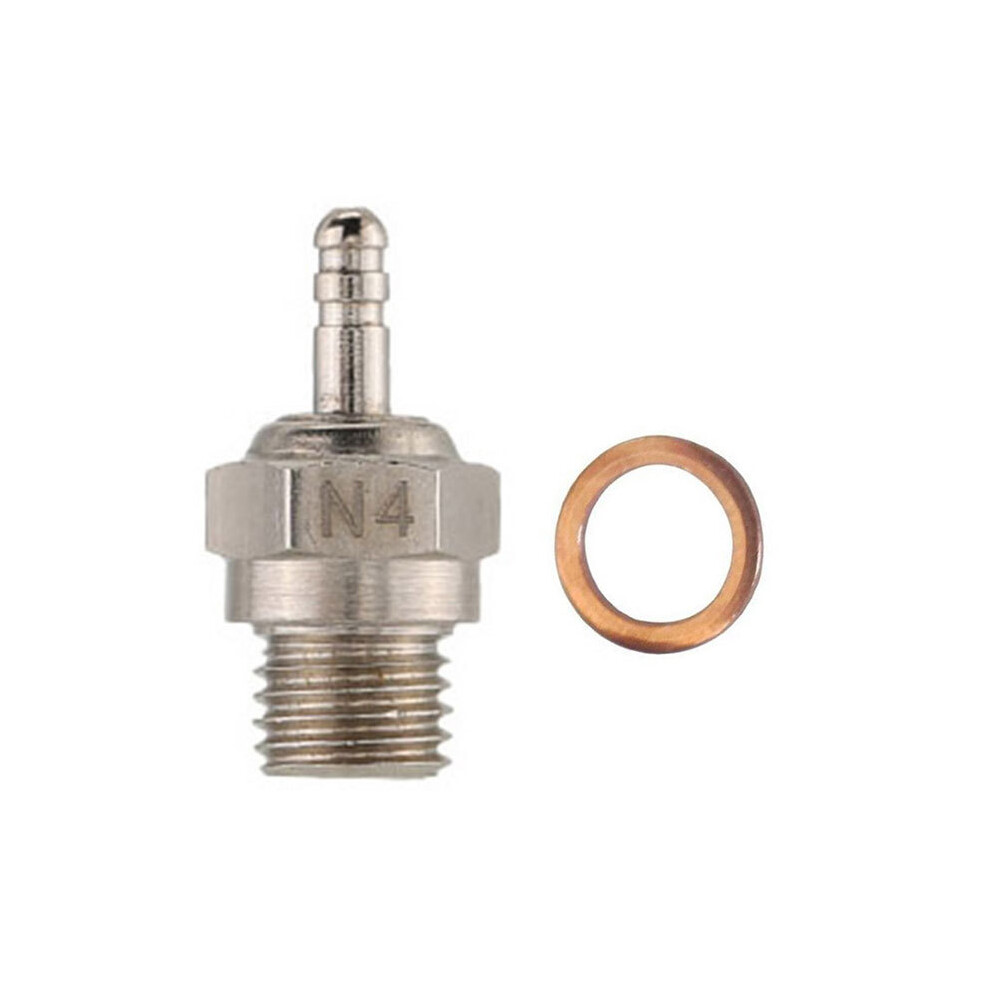 (N4) N3 N4 Spark Plug For Hsp 70117 Vertex Sh Nitro Engine Parts 1/10 1/8 Rc Buggy Truck 110691695642