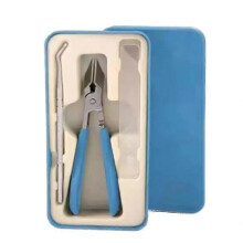 (Blue) Wide Jaw Opening Anti-Splash Slanted Clipper,Slanted Nail Clippers No Splash